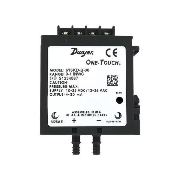 477B-2 DGTL MANO 0-40 IN, Dwyer Instruments, Mfr#: 616KD-A-02-V